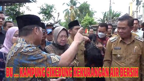 Hanya Bu Risma Belum Ada Mentri Yang Datang Ke Kampung Cikedung Youtube