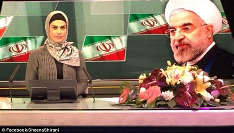 Iranian Tv Journalist Flees The Country After Exposing Sexual Harassment Daily Mail Online