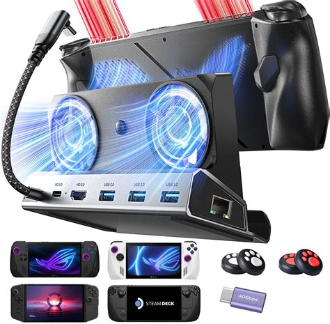 Amazon LISEN Docking Station For ASUS ROG ALLY X Steam Deck