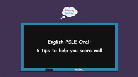 6 Psle Oral Tips To Help You Score Well English Tuition Singapore