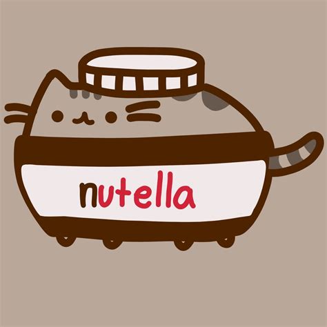 Pusheen Nutella En Dibujos De Gatos Gatito Para Colorear Gato