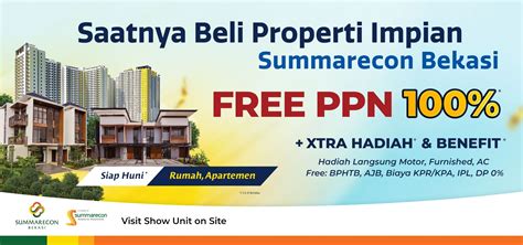 Info Harga Dan Promo Rumah Ruko Apartemen Summarecon Bekasi Magenta