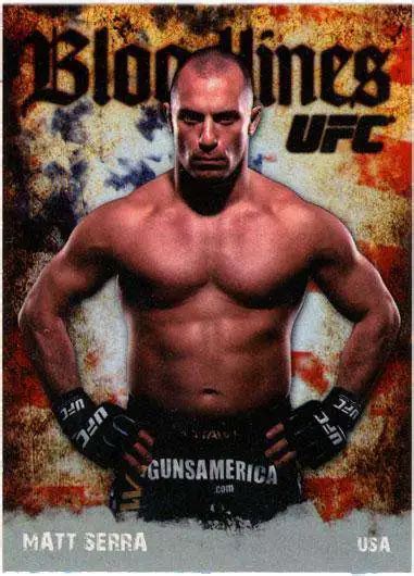 Ufc Topps Ufc Round Single Card Bloodlines Matt Serra Bl Toywiz