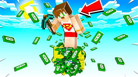 Minecraft Ama Tek Blok PARA YouTube