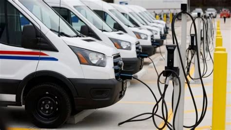 USPS Unveils First Postal Electric Vehicle Charging Stations and ...