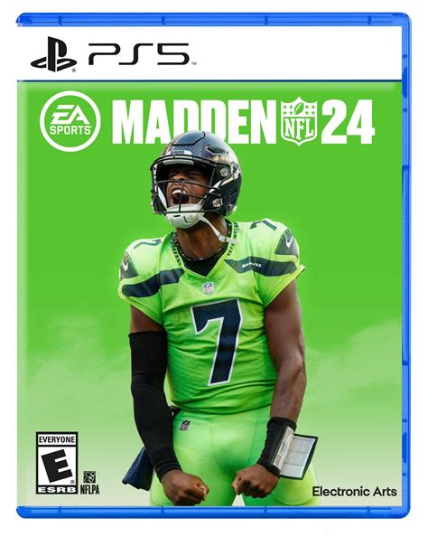 Designed A Geno Smith Madden 24 Cover Rseahawks