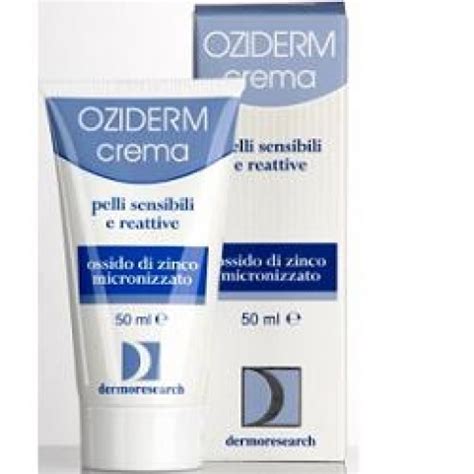 Oziderm Crema All Ossido Di Zinco Pelle Sensibile E Reattiva 50 Ml