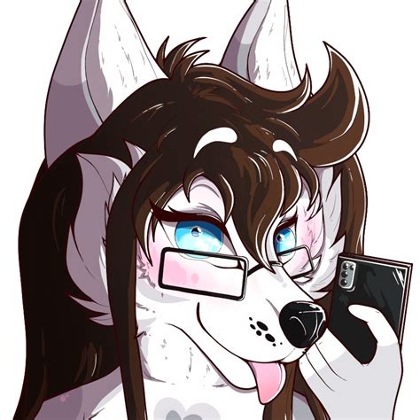 Headshot Commission I Completed This Ones A Husky Girl 3c Oc R