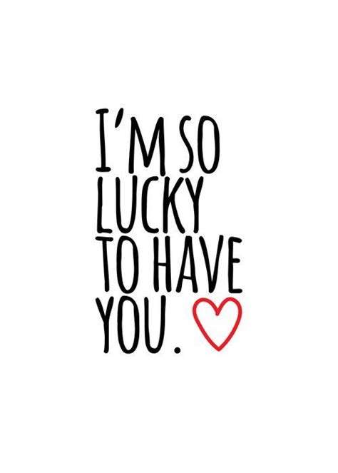 Im So Lucky To Have You Art Print By Cooledition X Small Simple