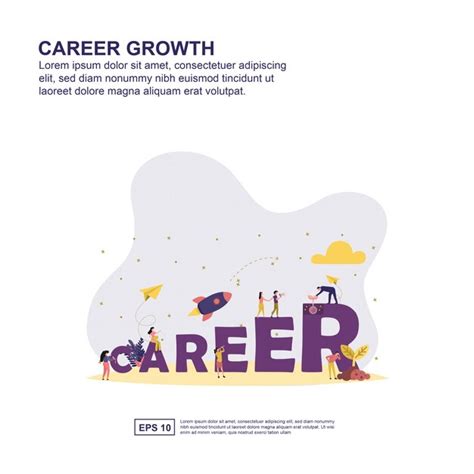 Premium Vector Career Growth Concept