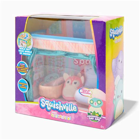 Claire S Squishmallows Squishville Mini Squishmallows Day Spa Set