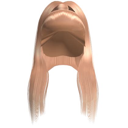 Sleek High Ponytail Blonde Roblox