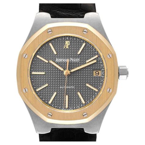 Audemars Piguet Royal Oak Steel Yellow Gold Mens Watch At 1stdibs