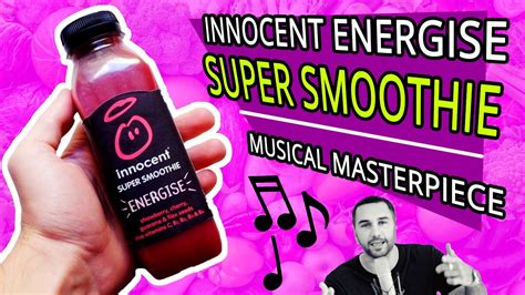 Innocent Super Smoothie Energise Review YouTube