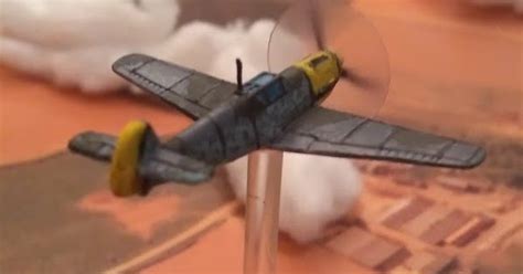 Soldados Em Miniatura Os Messerschmitt Bf 109E Do Blood Red Skies