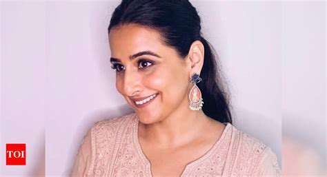 Vidya Balan S Nude Anarkali Is A Perfect Pick For Minimalistic Brides