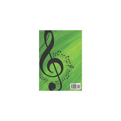 Buy Cahier De Musique Carnet Vierge Compl Ter Format A De