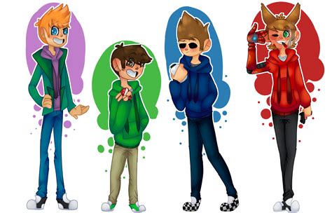 Eddsworld Tord Matt Edd And Tom Toxicdemon Illustrations Art Street