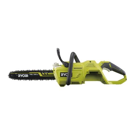 Ryobi Ry Csx A V Max Power Cm Cordless Brushless Chainsaw Bare