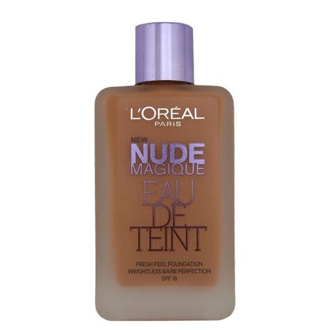 Fond de Teint NUDE MAGIQUE Eau de Teint 220 Sable Doré L ORÉAL PARIS