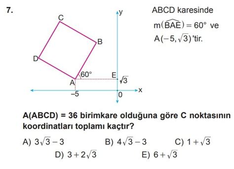 S N F Analitik Geometri Eodev