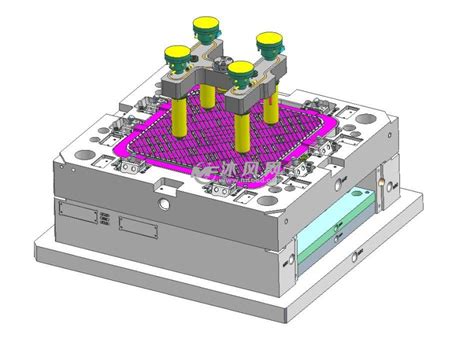模具分解示意图模具结构示意图 伤感说说吧