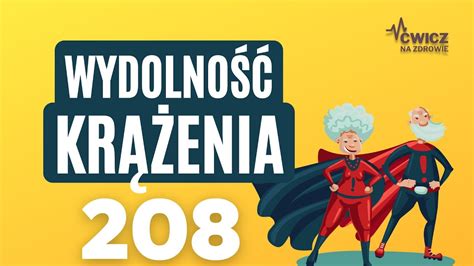 Wiczenia Na Popraw Wydolno Ci Kr Enia Wicz Na Zdrowie Odc