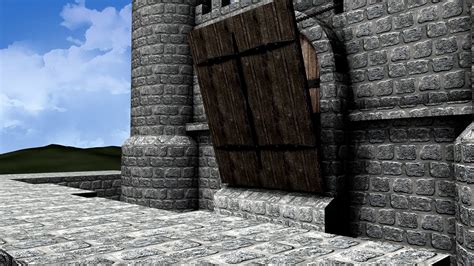 Castle Drawbridge Side View Mediavel Stock Motion Graphics SBV ...