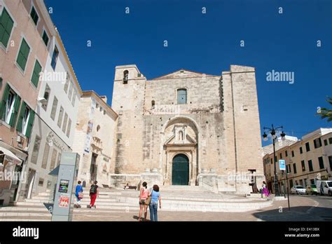 El Carmen church, Mahon, Menorca Stock Photo - Alamy