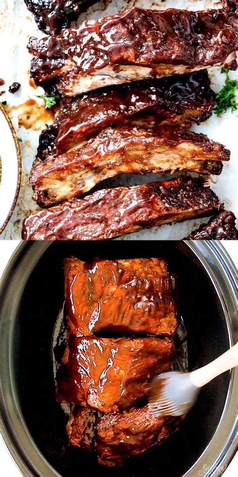 Honey Balsamic Slow Cooker Pork Ribs Artofit