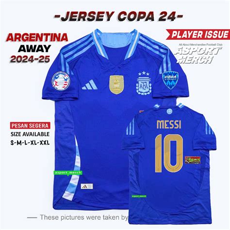 Jual Jersey Argentina Away Terbaru Player Issue Jersey Bola