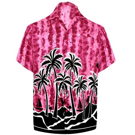 Happy Bay Mens Hawaiian Shirts Short Sleeve Button Down Shirt Mens