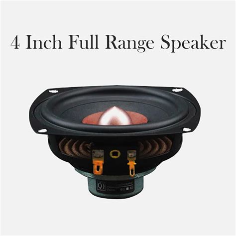 4 Inch Full Range Speakers Unit Diy 4 8 Ohm 25w Neodymium Iron Boron