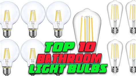 Best Light Bulbs For Bathroom Top Review Buying Guide Youtube