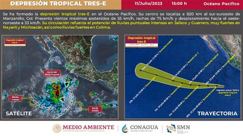 Se Forma Depresi N Tropical En El Pac Fico Se Convertir En Hurac N