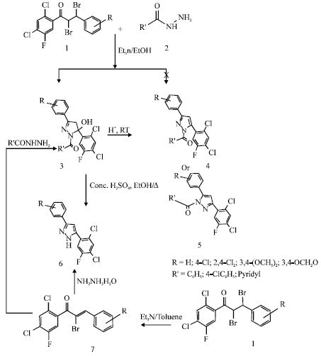 Synthesis And Studies On Some New Fluorine Containing