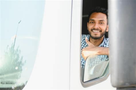 Premium Photo Portrait Of A Indian Truck Driver