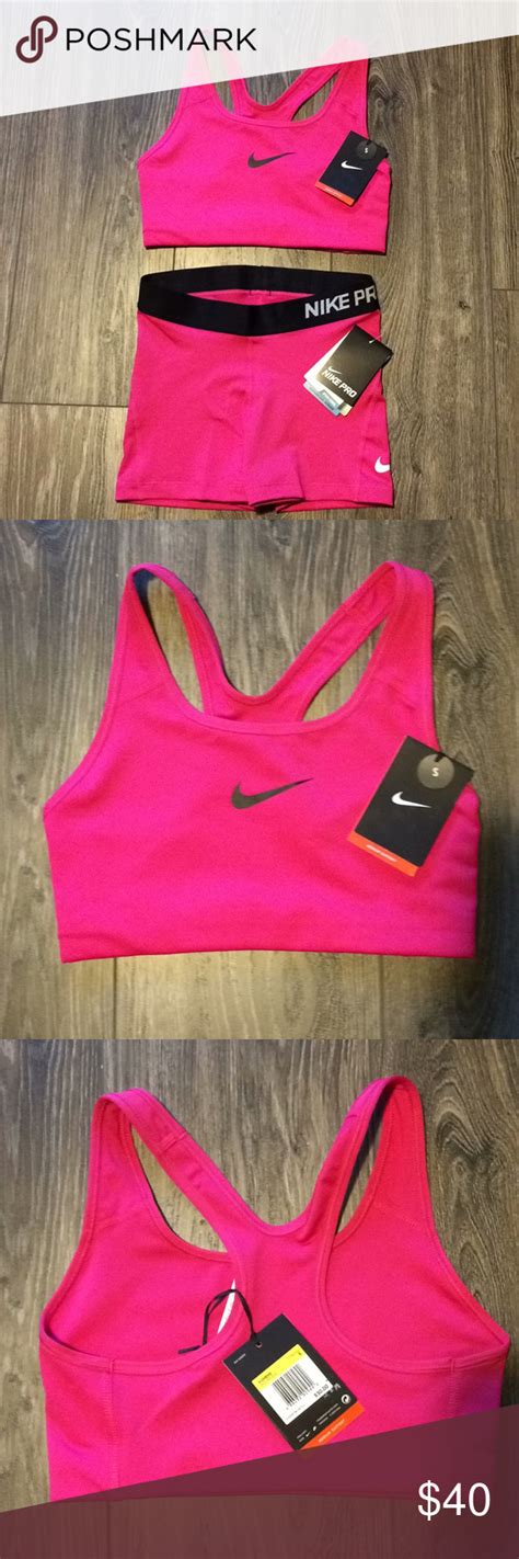 Nike Pro Sports Bra And Spandex Set Nike Pros Sports Bras Sports Bra Nike Pro Spandex