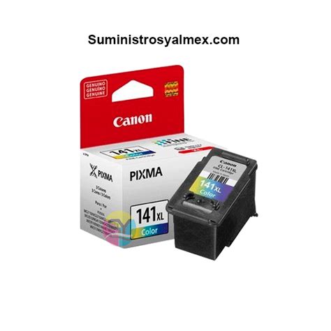 CARTUCHO DE TINTA CANON CL 141 XL COLOR 15ML Suministros Yalmex