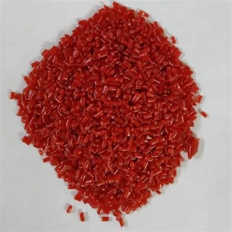 Red Polycarbonate Granules For Plastic Industry Packaging Type Loose