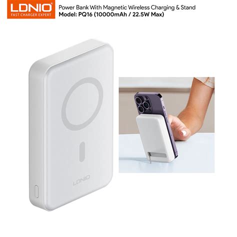 KM Lighting Product LDNIO 10000mAh Power Bank With Magnetic