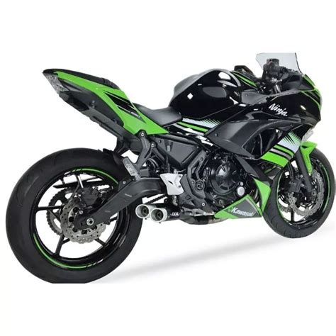 Ligne complète IXIL DUAL HYPERLOW XL BLACK EDITION pour Kawasaki Z650