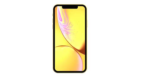 Apple iPhone XR Yellow - 3D Model by rzo