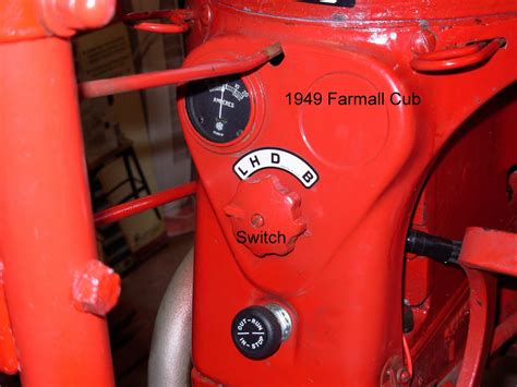 Farmall Cub Light Switch Wiring Diagram