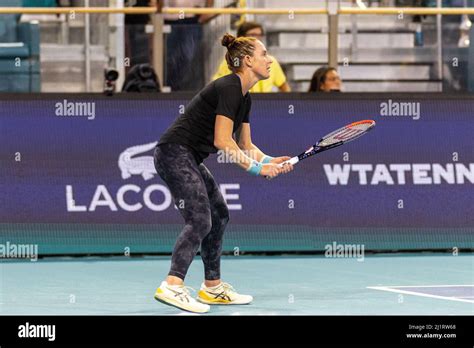 Miami Gardens Fl Usa Th March Madison Brengle Usa Vs Iga