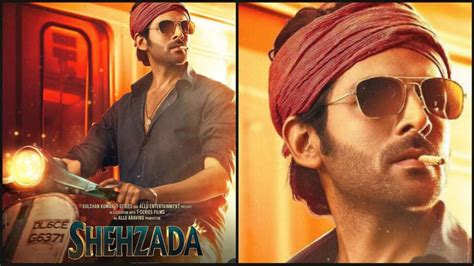 Shehzada Kartik Aaryans New Action Avatar In Latest Poster Is Winning Hearts Iwmbuzz