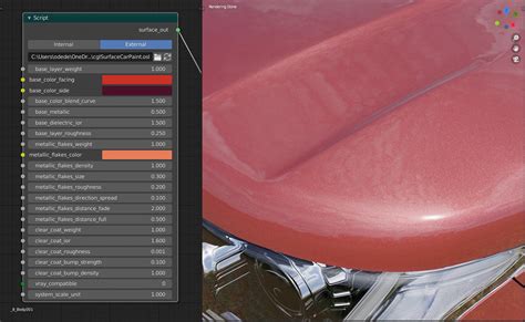 Advanced Car Paint Osl Shader Oded Maoz Erell S Cg Log