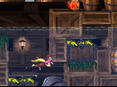 Screenshot Of Donkey Kong Country Diddy S Kong Quest Snes