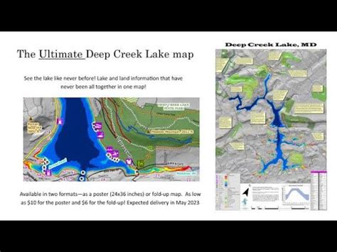 The Ultimate Deep Creek Lake Map YouTube