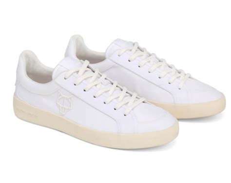 Giày Naked Wolfe Portofino White Nylon Authentic Shoes